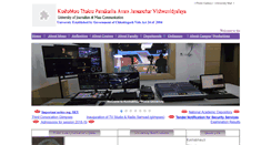 Desktop Screenshot of ktujm.ac.in